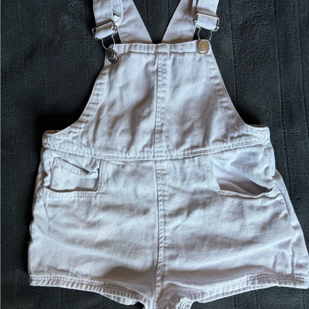 Zara Off White Children’s Overalls Shorts Size 3-4 Years